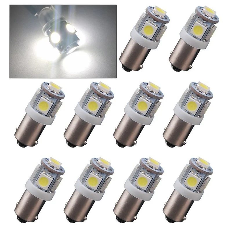 Автомобильная светодиодная лампа BA9S xenon White 5050 5SMD автомобильная T4W H6W индикатор