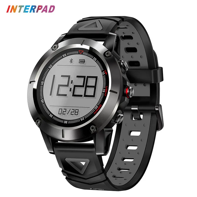 Interpad Смарт часы с GPS компасом IP68 Профессиональные Водонепроницаемые умные