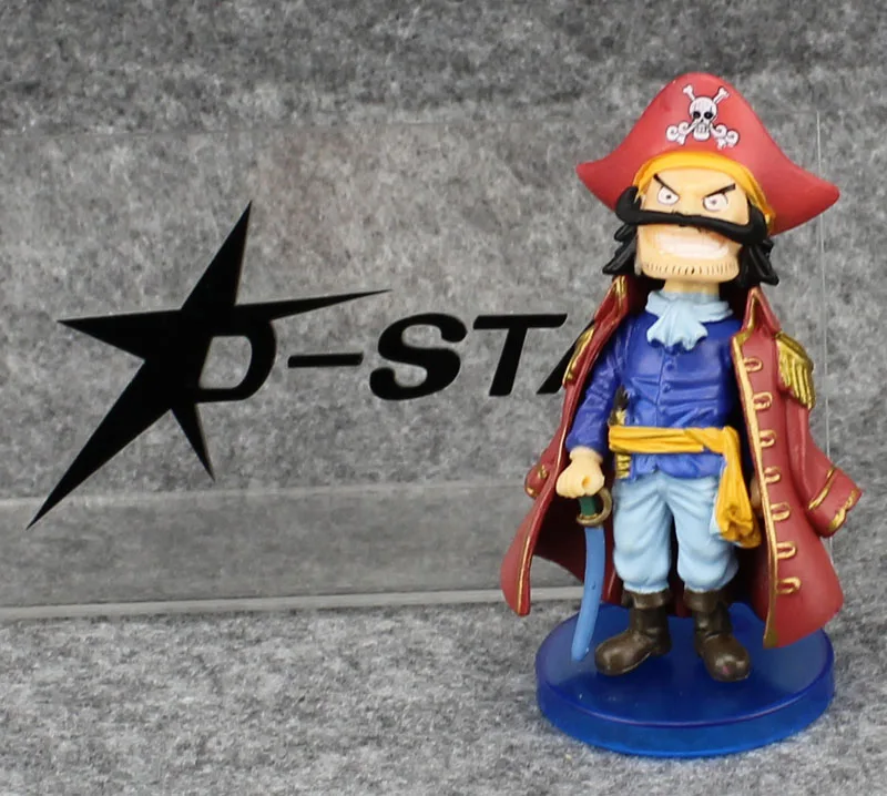 Бесплатная доставка 6 шт. одна деталь аниме Роджер Хэнкок Lucci Kuzan Kidd 106-й ПВХ