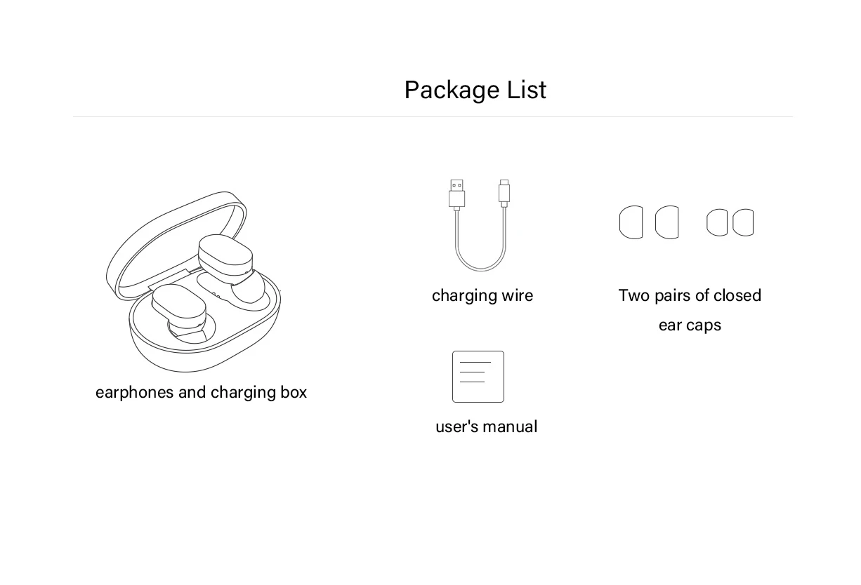Mi Bluetooth earphone AirDots Youth Edition True Wireless Sports Bluetooth Headsets In-ear Stereo Call Mini Drive Stealth