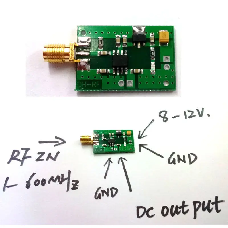 

DYKB 1MHz-600MHz AGC ALC RF power meter logarithmic detector power detection for Ham Radio amplifier