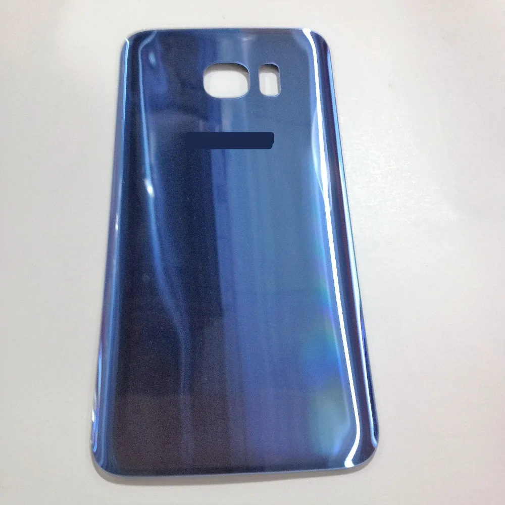 Оригинал для Samsung GALAXY S7 Edge G935 Galaxy G930 Задняя стеклянная крышка задняя батарейного