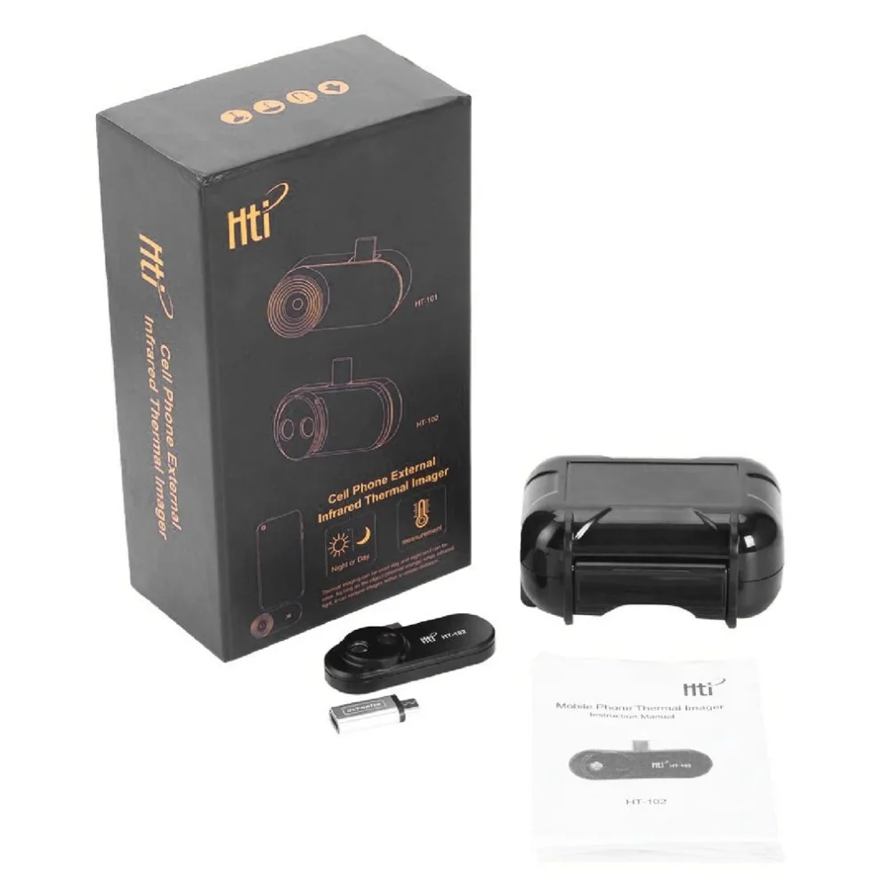Mobile Phone External Infrared Thermal Imager Infrared Camera Thermometer Android Phone OTG Function With Adapter