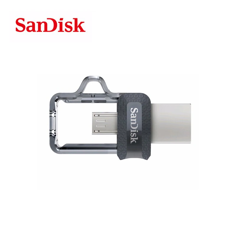 Натуральная двойной флеш накопитель SanDisk крайне высокая скорость OTG USB3.0 на флэшке