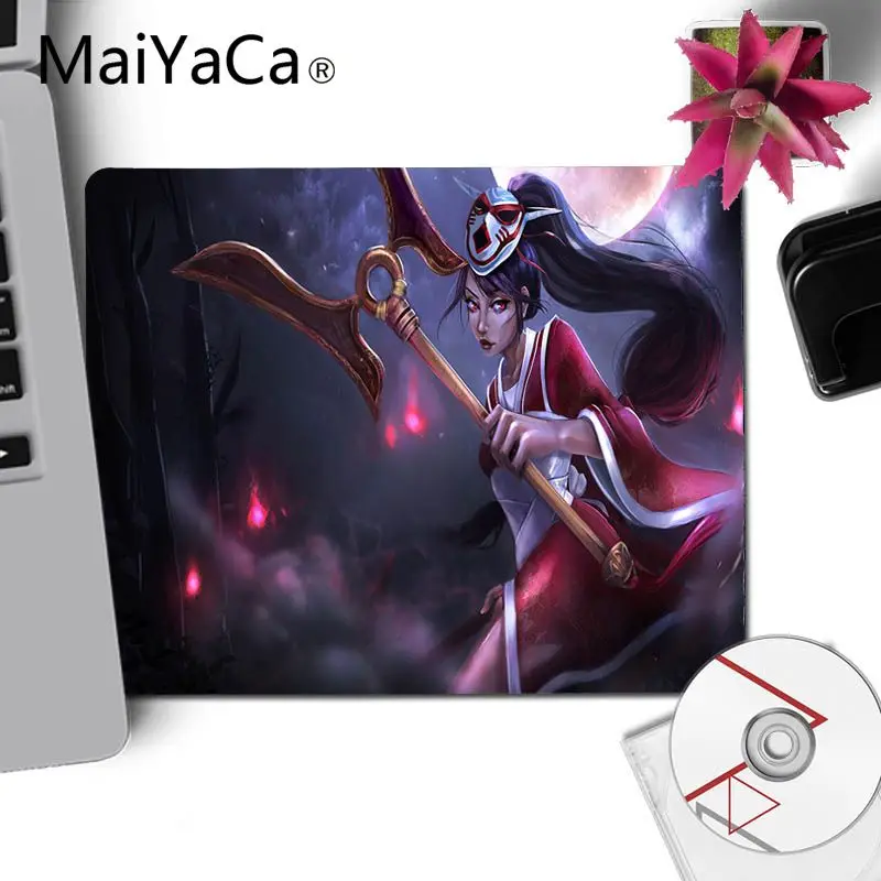 MaiYaCa мой любимый Akali Лига Легенд Офисная мышь резиновый коврик для мыши лидер