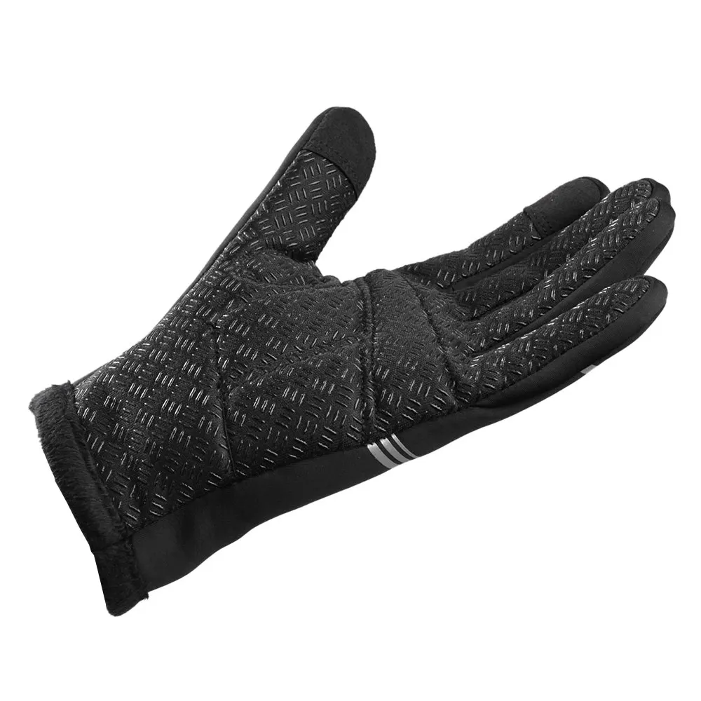 Велосипедные перчатки с закрытыми пальцами Нескользящие теплые ветрозащитные
