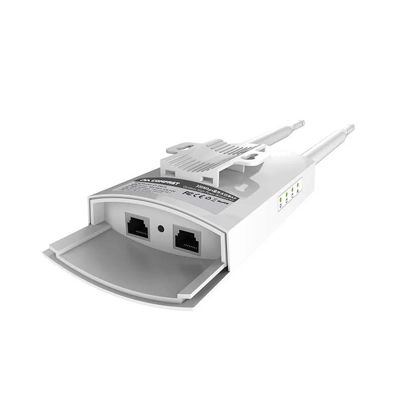 300Mbps~1200Mbps high power Outdoor wireless AP CPE 48V PoE wifi router signal booster base station with dual antennas for park