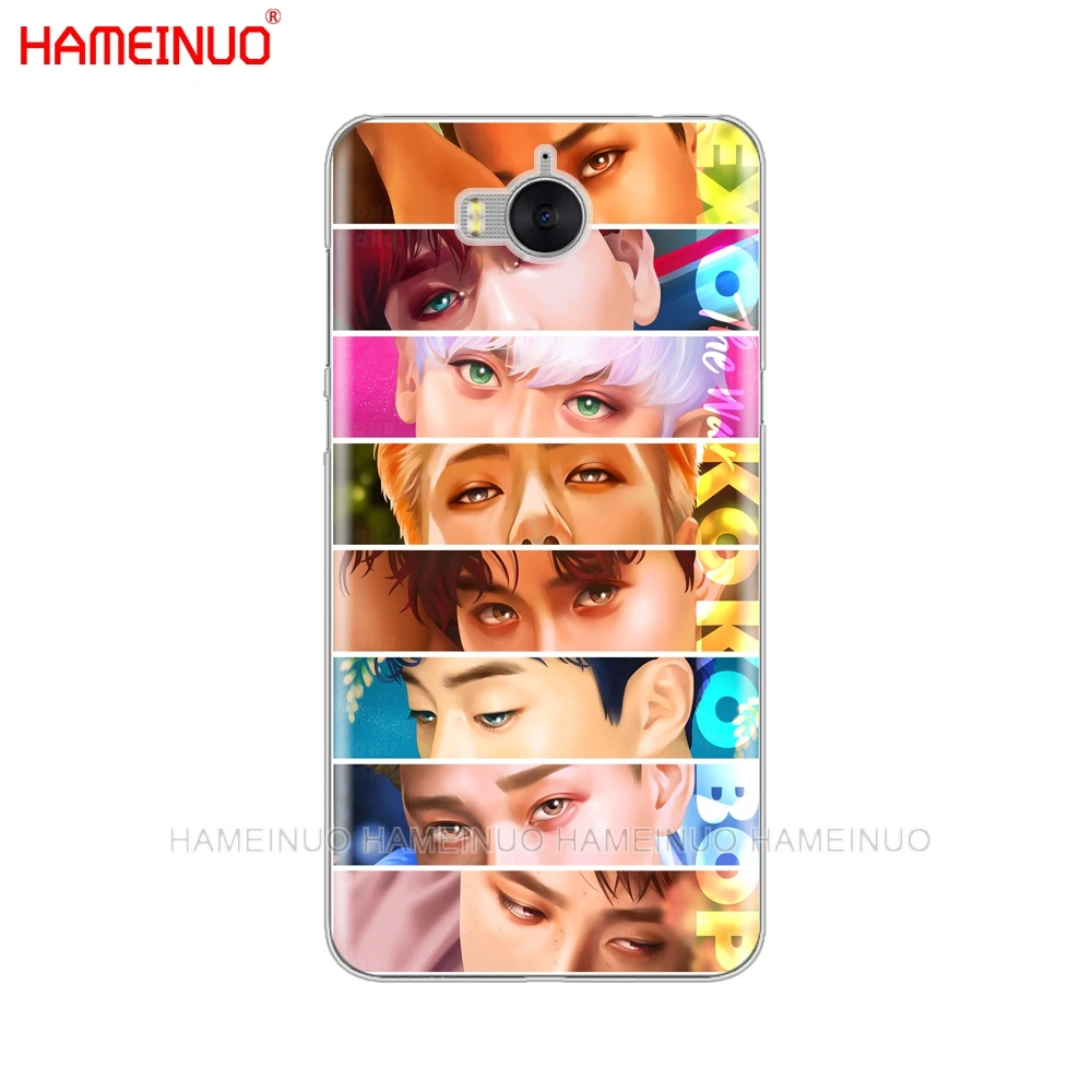 HAMEINUO Kpop exo чехол для сотового телефона huawei honor 3C 4X 4C 5C 5X 6 7 Y3 Y6 Y5 2 II Y560 2017|Бамперы| |