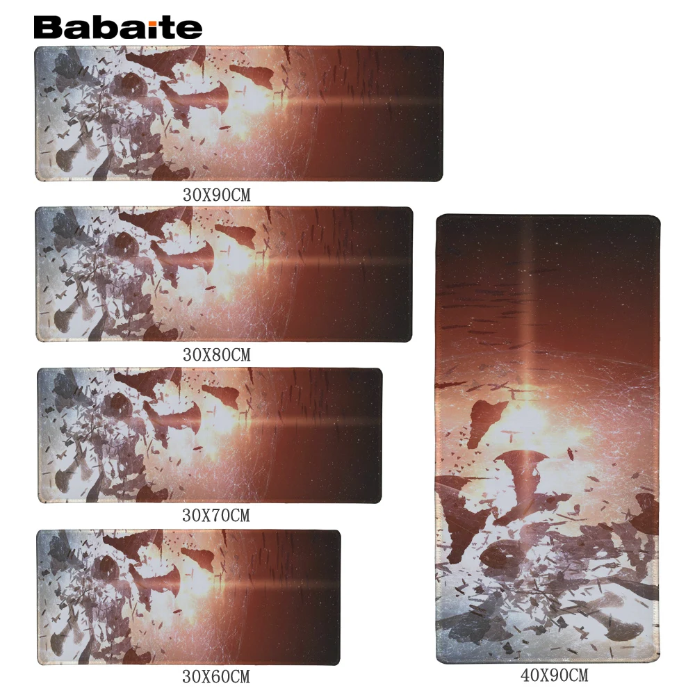 Babaite уникальный дизайн Nouveau Caoutchouc EVE Online Jeu Tapis de Souris Grand XL Taille 700*300*2 мм Livraison gratuite |