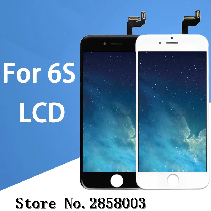 3D Touch хорошее 10 шт. качество AAA для iphone 6S ЖК дисплей экран с сенсорный дигитайзер