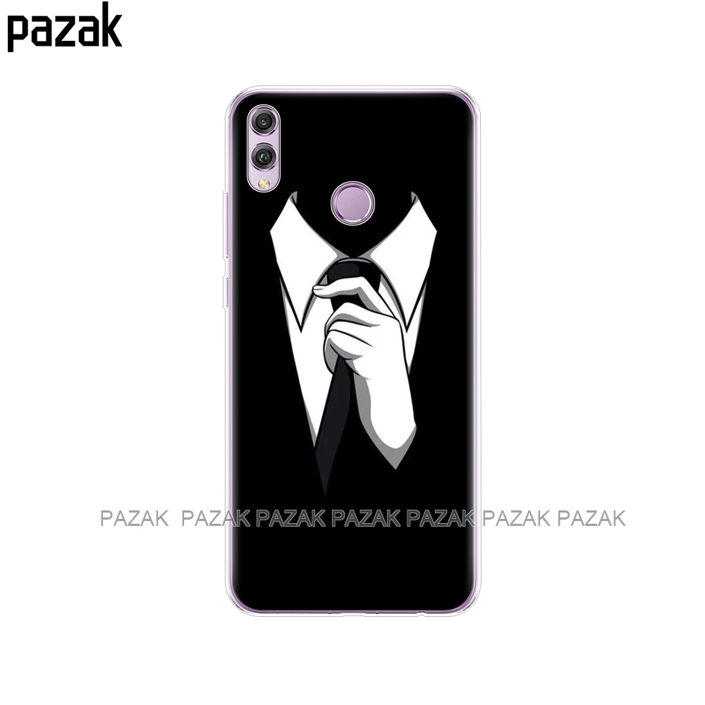 61369 Силиконовый чехол для huawei honor 8x, чехол 6,5 дюйма, мягкая задняя крышка из ТПУ для huawei honor 8x, защитный чехол для телефона, чехол, сумки с рисунком - Цвет: 61369
