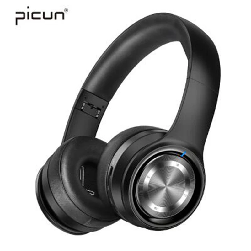 Picun P26 складной Беспроводной Bluetooth наушники Auriculares Поддержка tf карты гарнитуры С