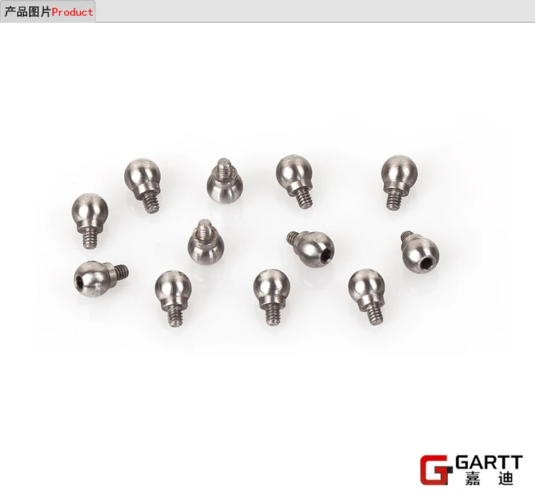 

(2PIECES/LOT) GARTT 450 Upgrade Part Metal Integrated Linkage Ball 100% Fits Align Trex 450 Accessories