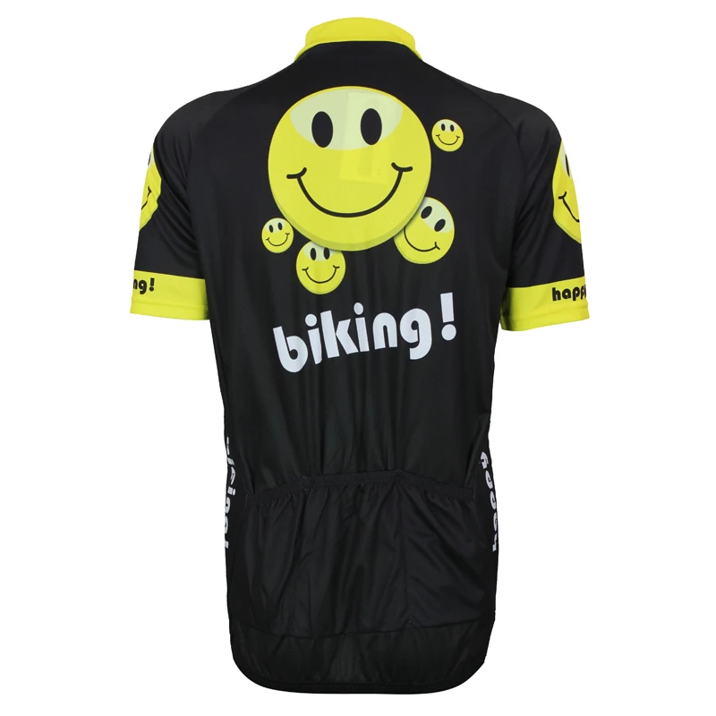 Спортивная одежда для велоспорта hombre Sleeve Smile Biking Мужская велосипедная Джерси