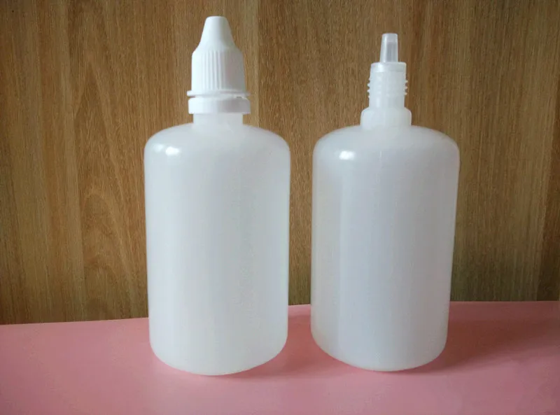 

Пластмассовая Бутылка для жидкости, 100 мл, бутылка-капельница для электронных сигарет, пластик Сжимаемый флакон-капельница для образцов
