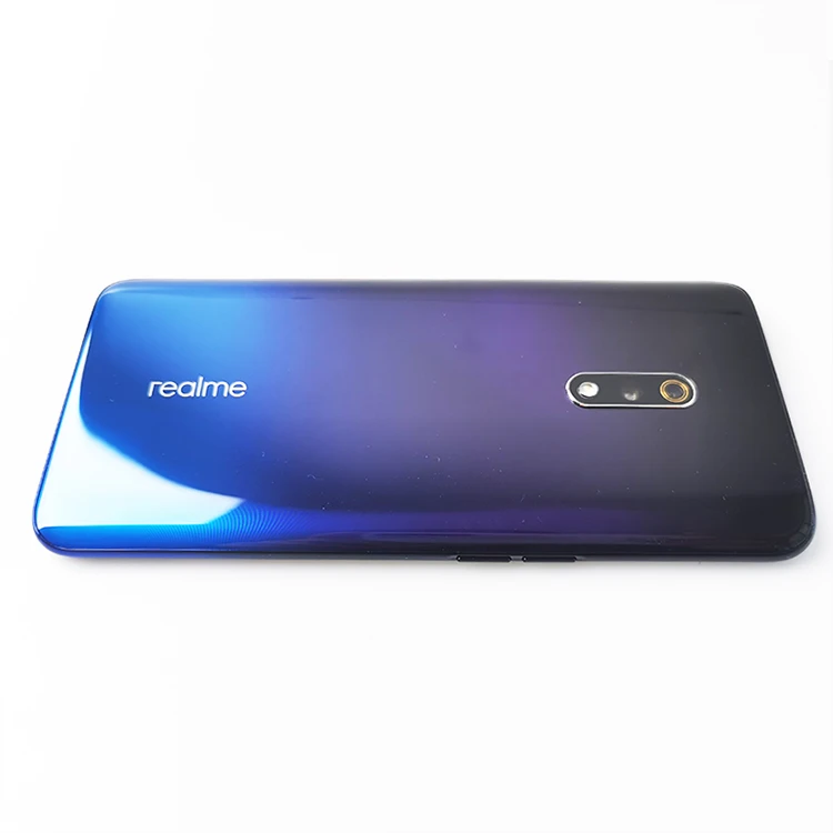 Realme X 6,5" AMOLED экран Android 9,0 смартфон Восьмиядерный 3 камеры 16MP+ 48MP+ 5MP 2340*1080 отпечаток пальца ID 3765mAh Super VOOC