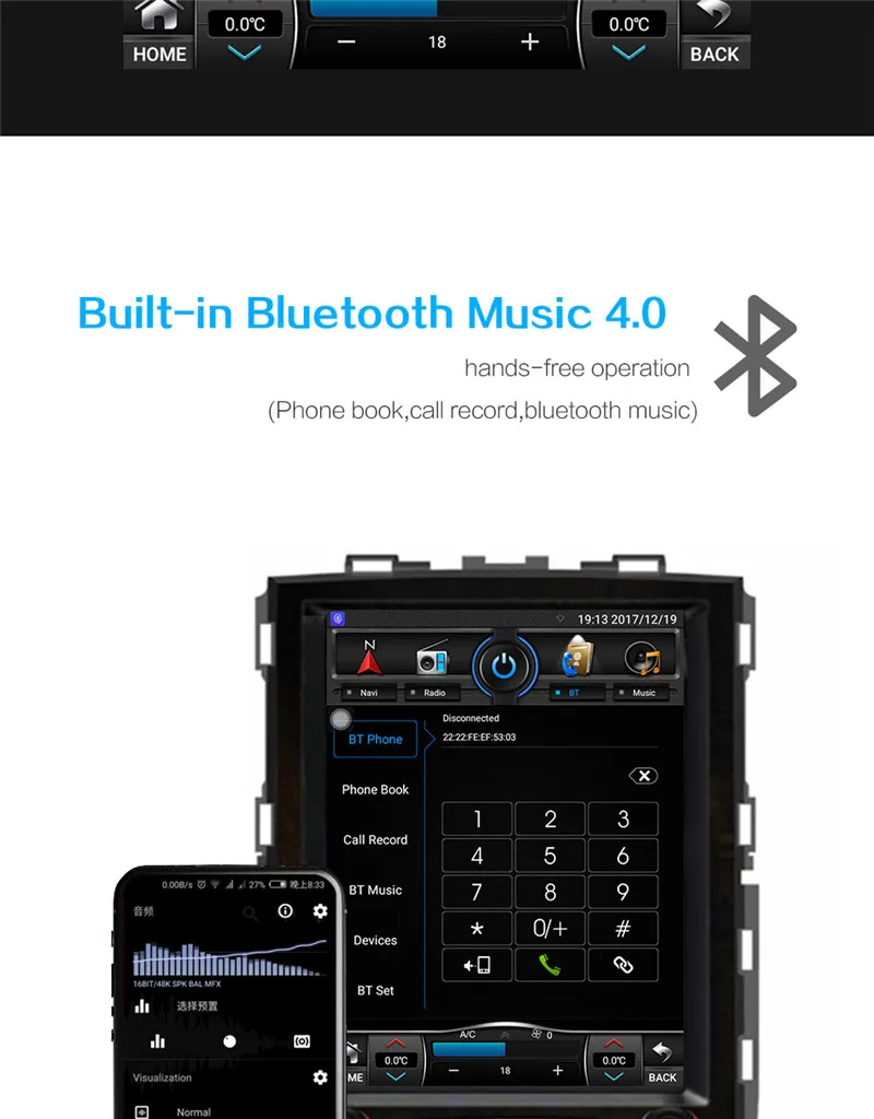 Автомобильный Android мультимедийный плеер радио для Chevrolet Malibu XL кавалер- gps навигация вертикальный экран