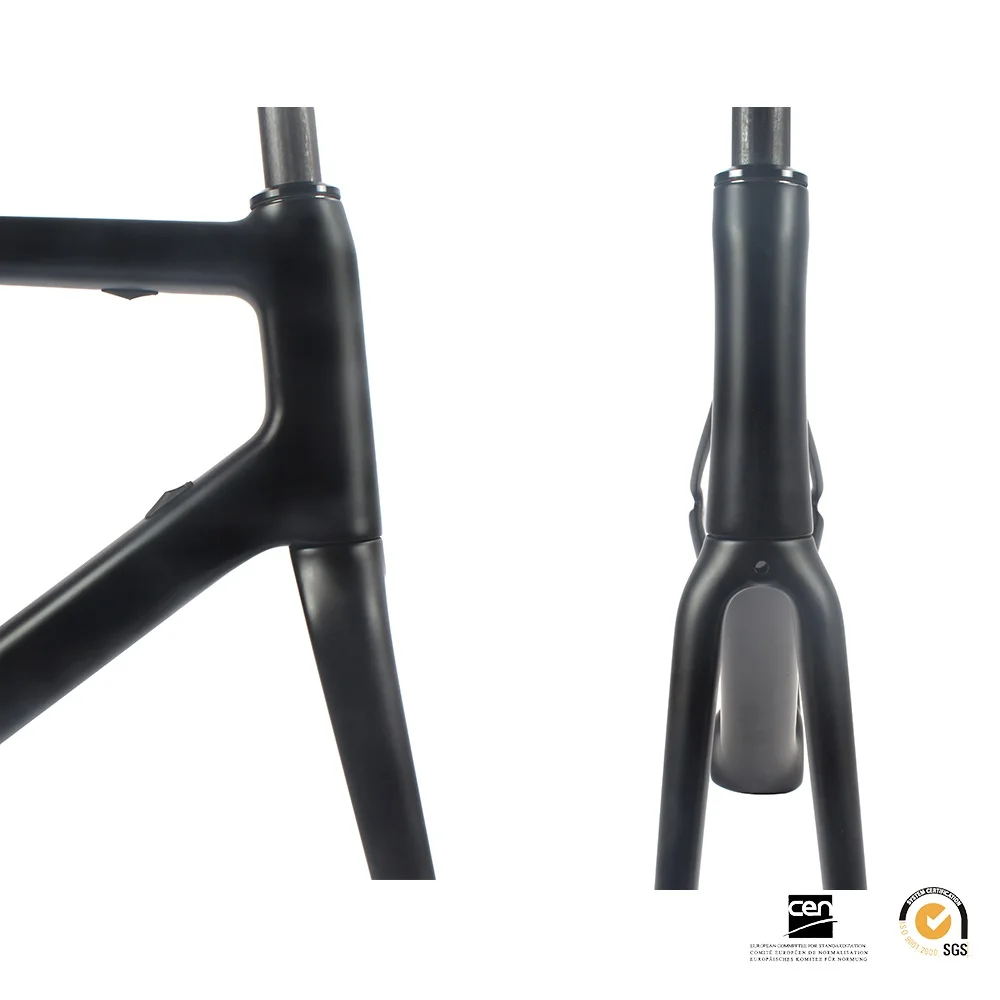 Full monocoque design carbon frame with internal routing | Спорт и развлечения