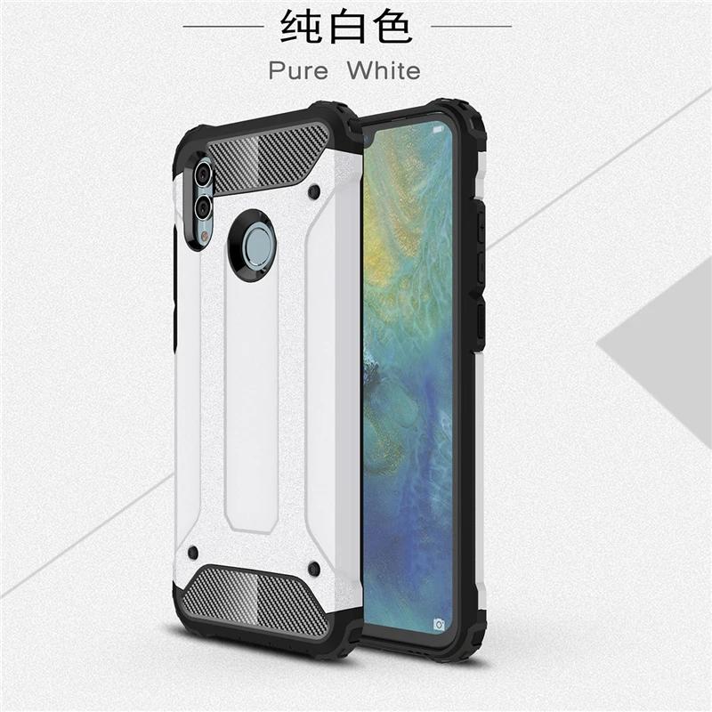 Тяжелый бронированный чехол для huawei Honor 6X 6C 7C 7A Pro 8C 8A P Smart Plus Nova 3i 4 2 s lite тонкий гибридный жесткий чехол для телефона