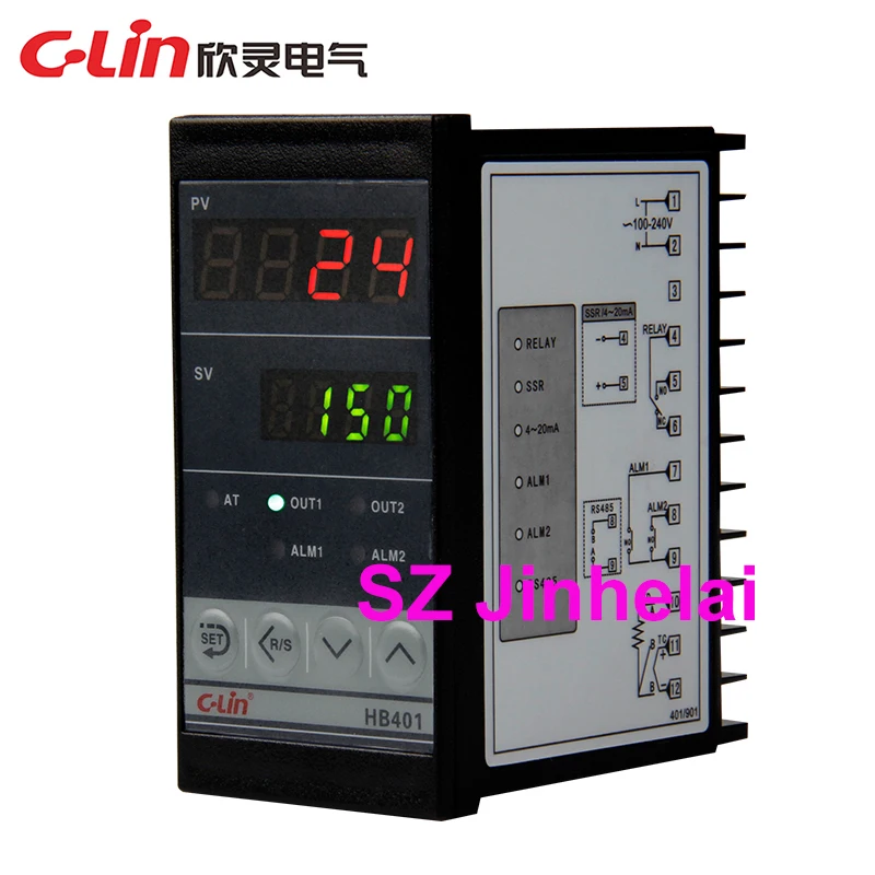 Brand new C-Lin HB401 SERIES DIGITAL INSTRUMENT Intelligent PID Temperature controller (can substitution CD401) | Инструменты