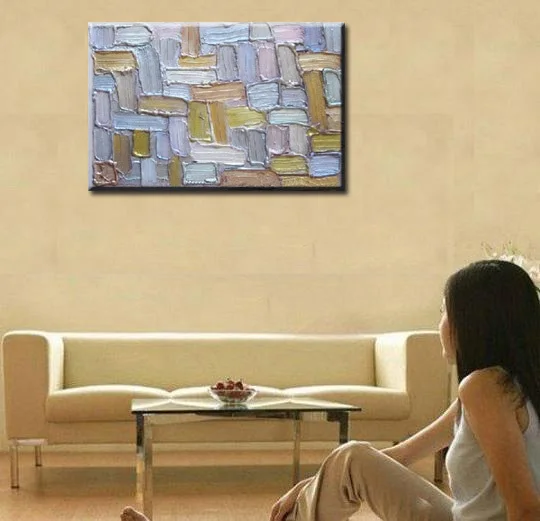 

Handpainted Canvas Painting High Quality Abstract Art Room Decorations as Best Gift Beautiful Hang Pictures