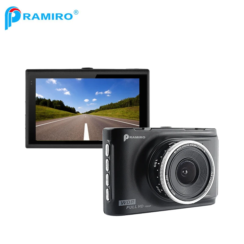 Pramiro Видеорегистраторы для автомобилей Полный Высокое разрешение 1080 P видео