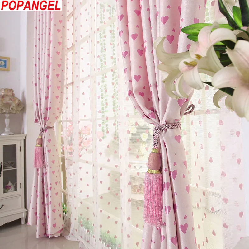 Розовая жаккардовая ткань Popangel Joyous and Dream из полиэстера Экологически чистая