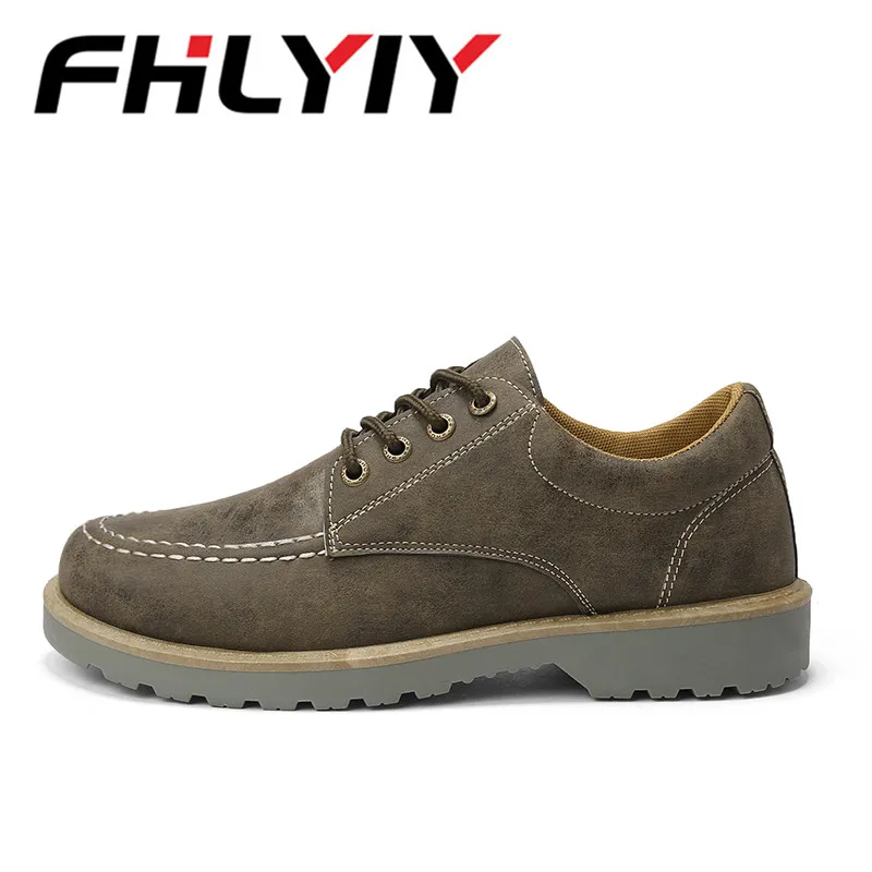 FHLYIY 2018 Повседневное из искусственной кожи Для мужчин Низкие туфли ботинки martin