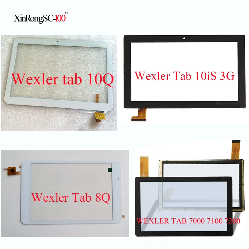 Для Wexler Tab 10iS 3g/8Q/10Q/7000/7100/7200 планшет сенсорный экран Сенсорная панель дигитайзер Стекло Сенсор Замена