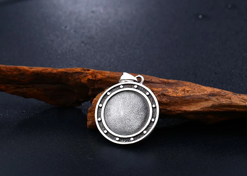 Байер 316L нержавеющая сталь Vegvisir амулет кулон ожерелье Valknut Odin Symbal Of Norse ожерелье скандинавские славяне Викинги ювелирные изделия