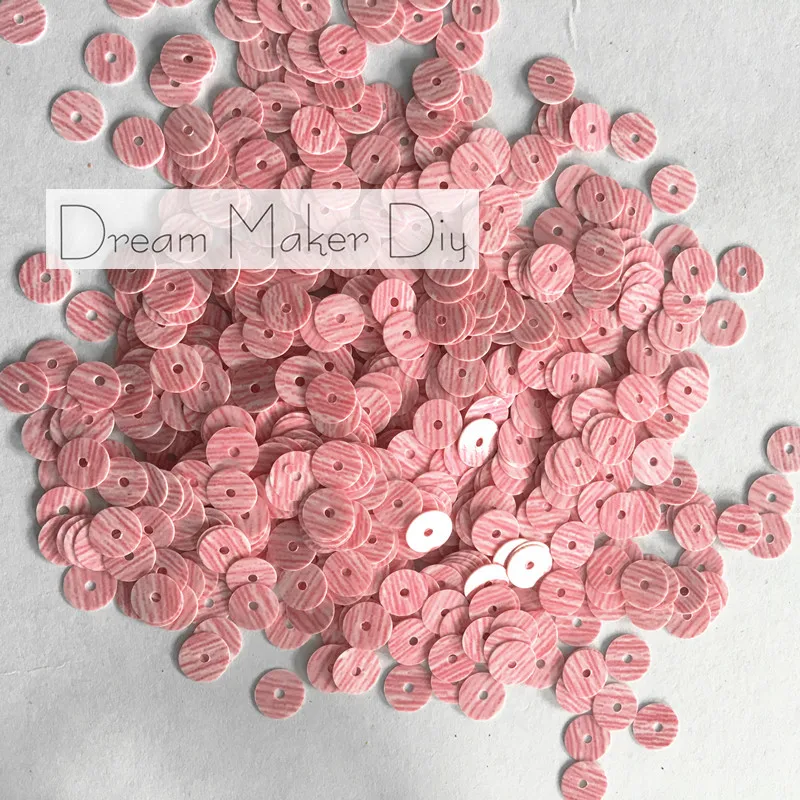 Круглая пайетка с зернистой поверхностью 6 мм 50 г (3500 шт.)|loose sequins|sequin paillettesequins crafts |