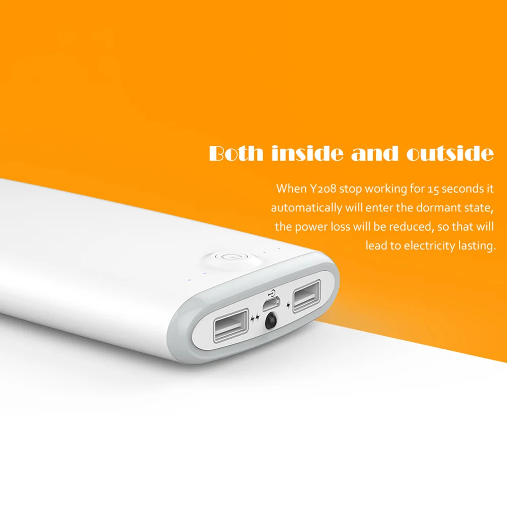 ARUN power Bank 20000 мАч портативное зарядное устройство с поддержкой QC Dual USB индикатором