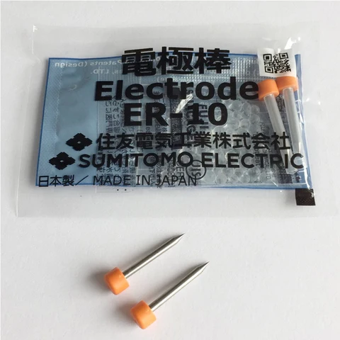 Бесплатная доставка, 1 пара ER-10 electrodes для Sumitomo, T-71C T-39 Z1C Q101, устройство для оптоволокна