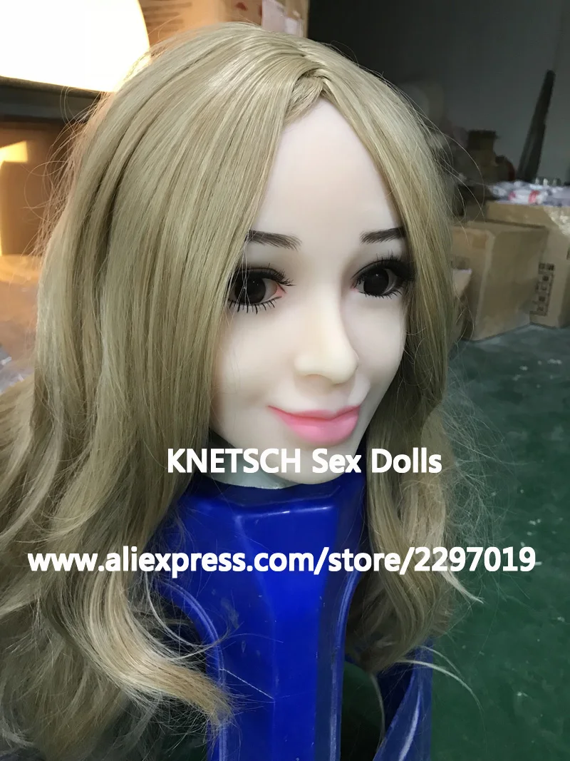 KNETSCH #37 Высокое качество секс кукла голова полная силиконовая любовь