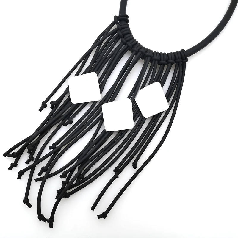 2019 Handmade Prepared By Necklaces For Women Punk Hyperbole Choker Germany Styles Pendant Tassel Necklace High Quality Jewelry |