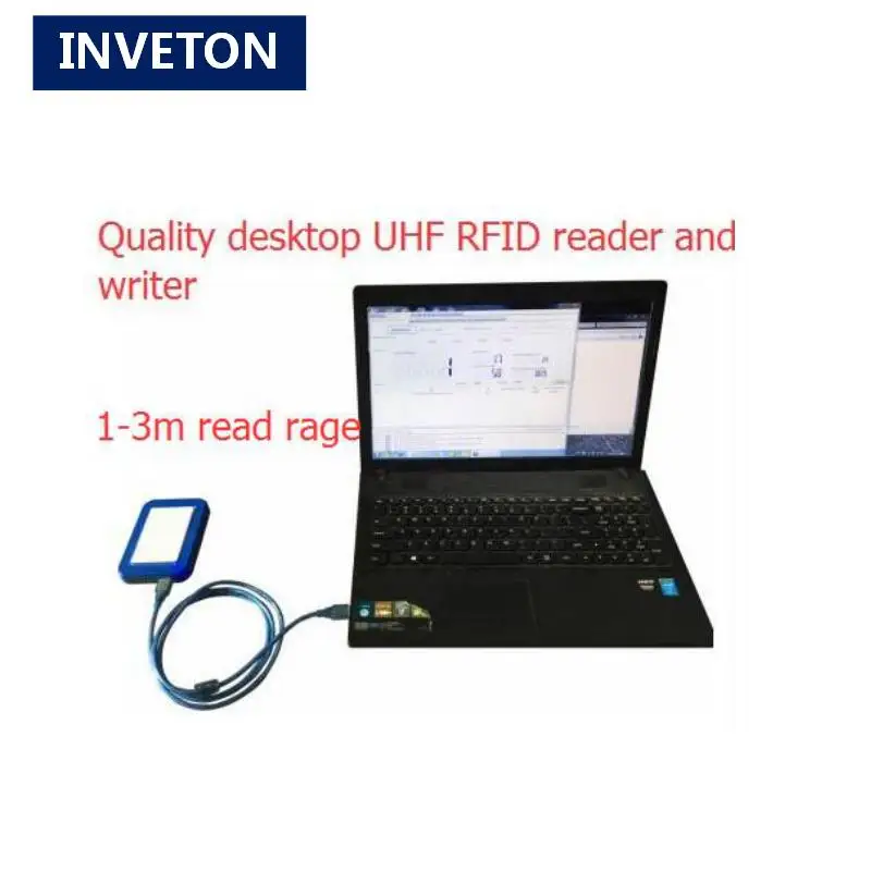 USB uhf rfid 1 м-3 м средний диапазон считыватель писатель с usb интерфейсом Обеспечивает