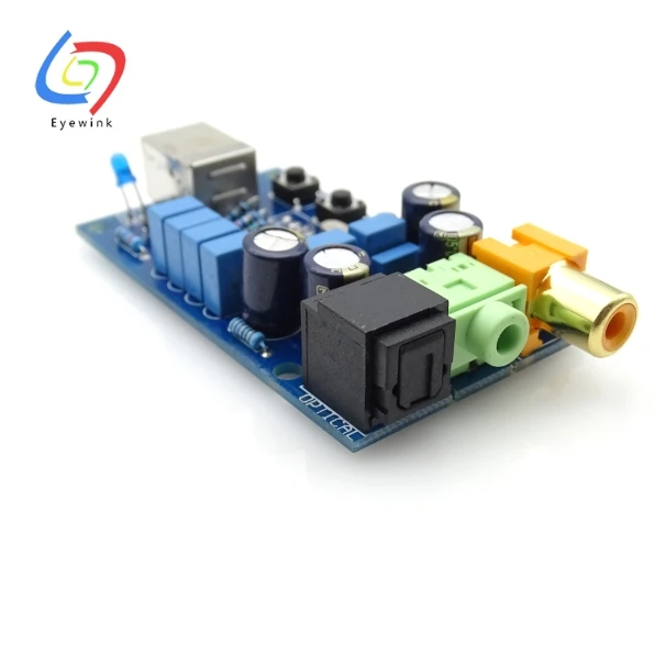Eyewink PCM2704 USB DAC Мощность волоконно оптический коаксиальный аналог выход sz 11|driver|driver
