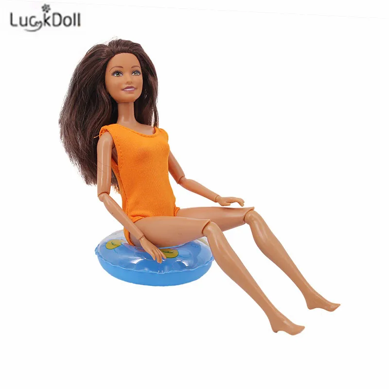 LUCKDOLL12 купальники пляжные купальники бикини плавательный спасательный круг Barbiees аксессуары, игрушки для девочек, поколение, подарок на день рождения