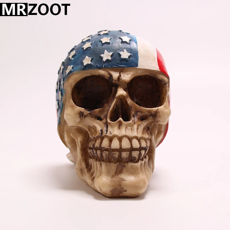 MRZOOT готический панк смолы ремесла Американский Летающий шарф креативная
