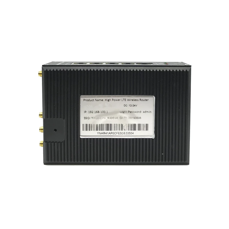 Высокая скорость 27 дБм 300 м промышленная DIN-рейка 4g ltewireless маршрутизатор Поддержка