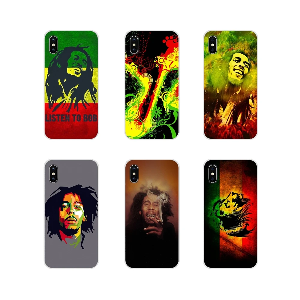 Чехлы для мобильного телефона Bob Marleys Lion Rasta Reggae Xiaomi Redmi 4A S2 Note 3 3S 4 4X 5 Plus 6 7 6A Pro Pocophone