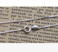wholesale silver color 1mm box chain necklace women girls kids children 40cm 50cm jewelry kolye collares collier