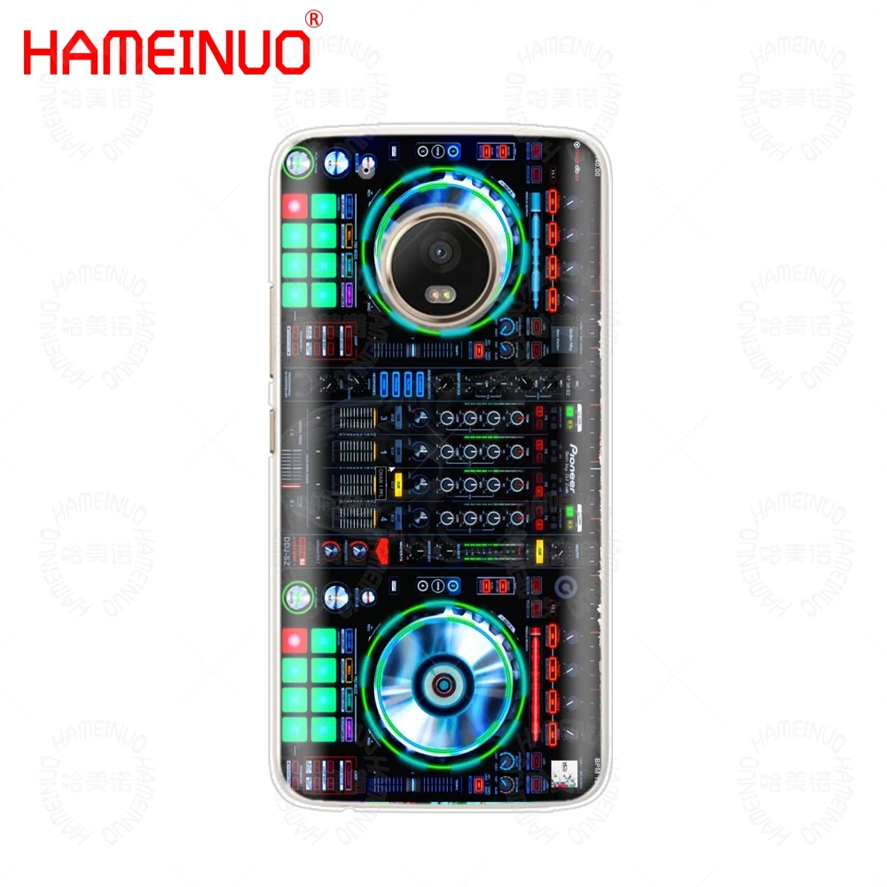 HAMEINUO ddj dj музыки кожаный чехол для мобильного телефона чехол для Motorola Moto x4 C G6 G5 G5S G4 Z2 Z3 PLAY PLUS - Цвет: 60945