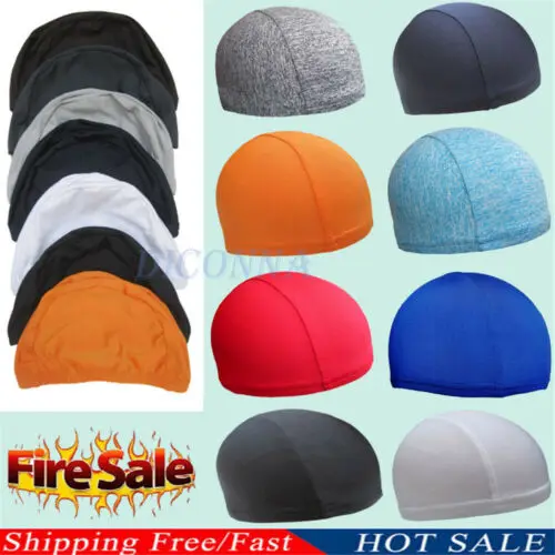 Мужская быстросохнущая Кепка велосипедная с черепом мотоциклетная под шлем