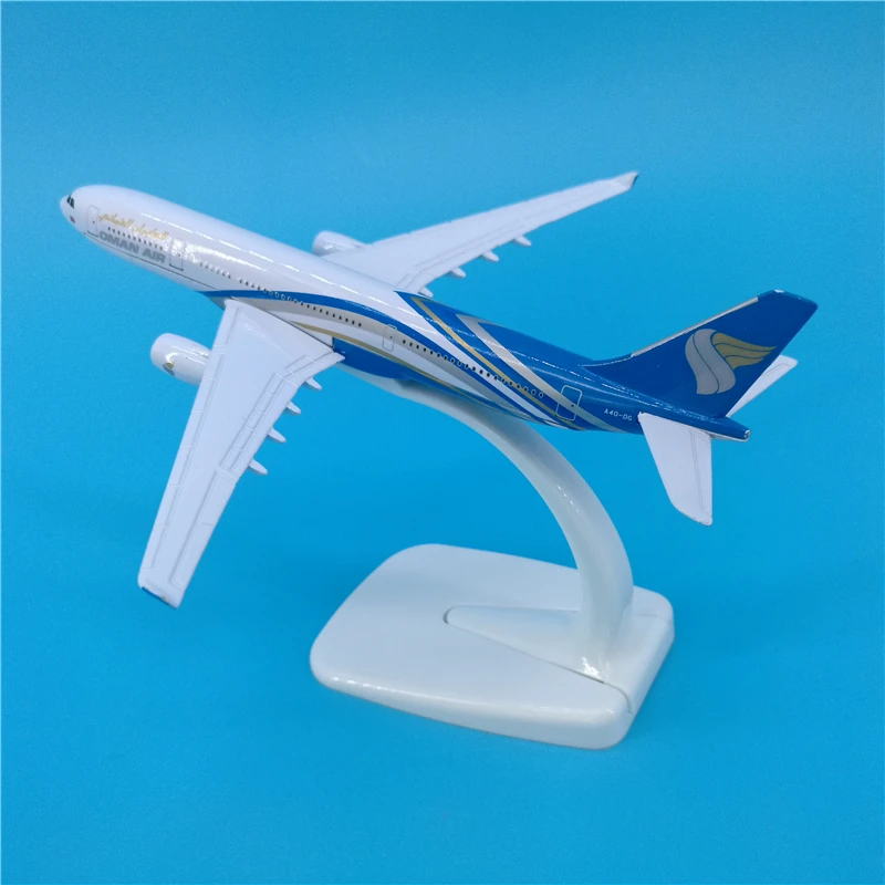 16 см Oman Air A330 модель самолета статические Твердые металлического подарок