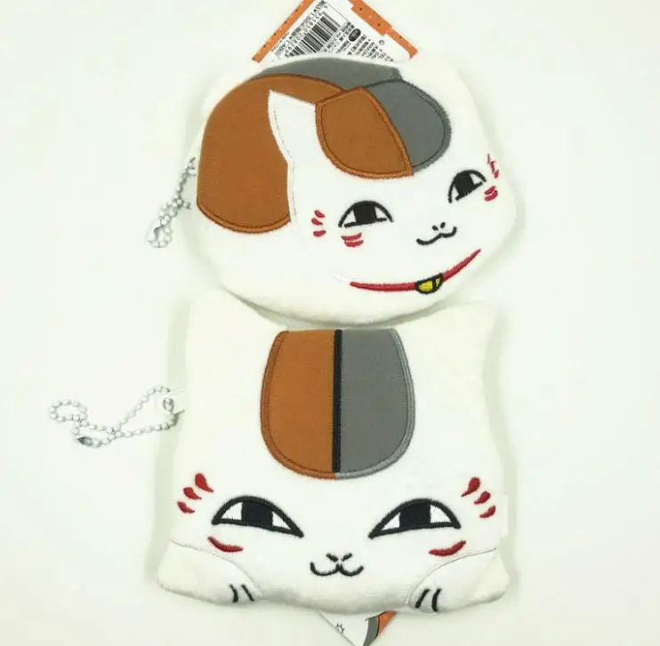 1 шт. милый аниме Natsume Yuujinchou Nyanko Sensei плюшевый Кошелек Сумка для монет кошелек