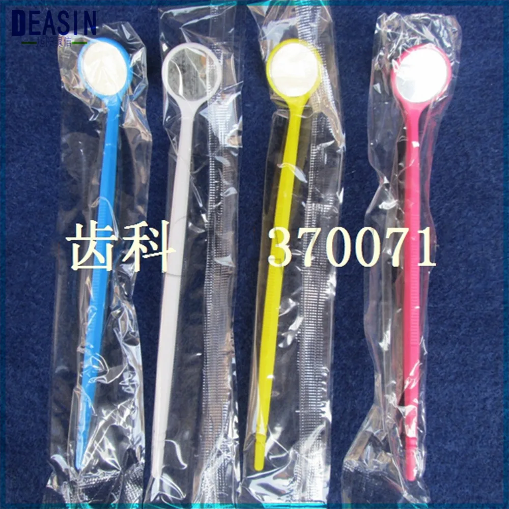 

100Pcs/Set Dental Disposable Mouth Exam Mirrors Plastic Instrument Mirror
