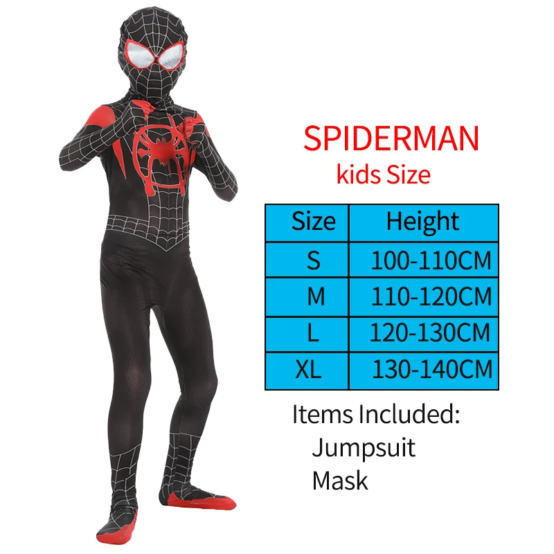 костюм человек паук Человек зентай для косплея комбинезон|Костюмы мальчиков| |