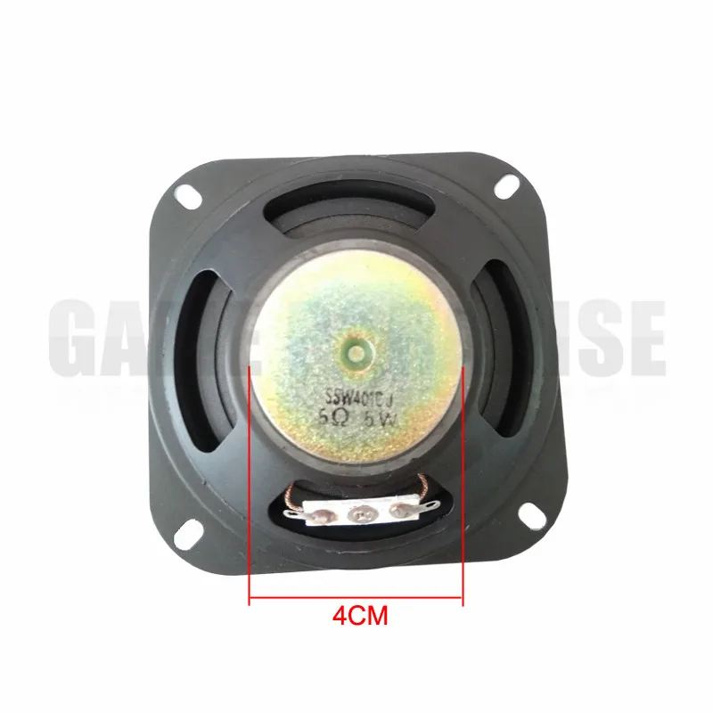 3 шт. квадратный 8ohm 5 Вт динамик в четырех различных стиль для DIY аркадная игра машина запчасть для игрового автомата