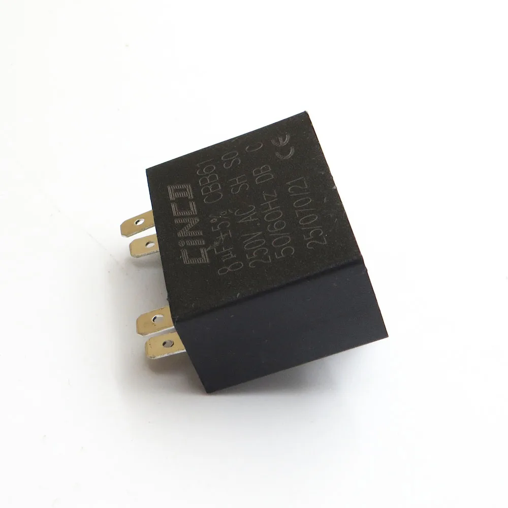 Конденсатор моторного двигателя Потолочный мотор вентилятора 8 мкФ 250 V CBB61